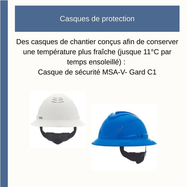 Casque de protection anti chaleur